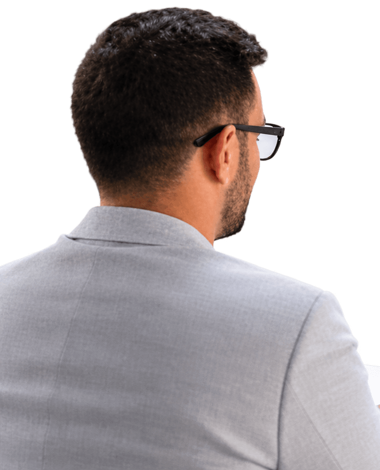 Patient speaking with his physician